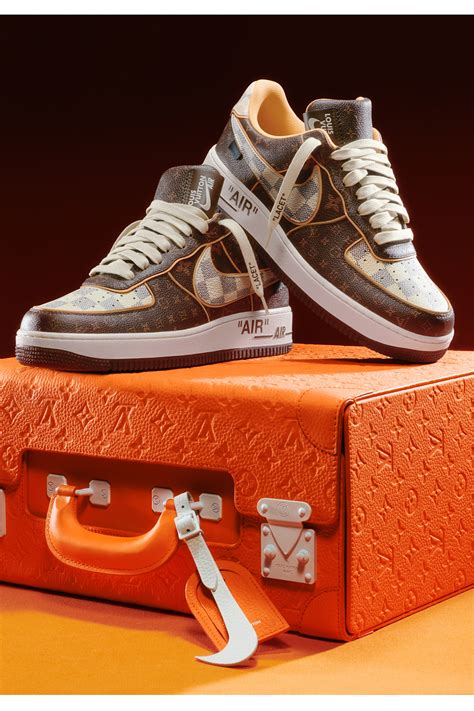 nike and louis vuitton shoes collaboration|Nike shoes with Louis Vuitton.